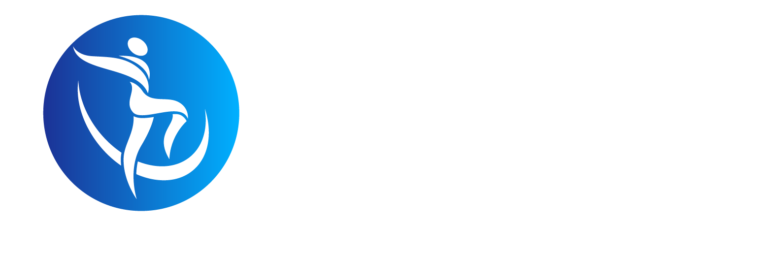 Logo Sergio Fernández Kinesiología en blanco